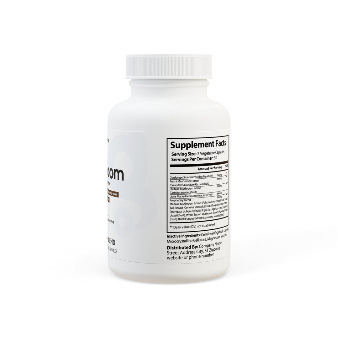 Mushroom Immune Booster (60 Capsules)