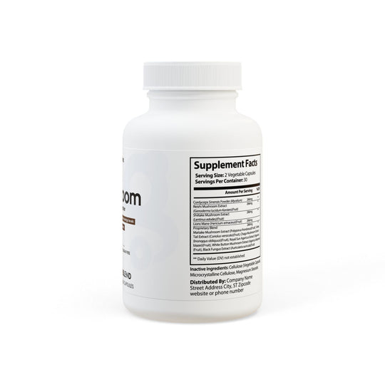 Mushroom Immune Booster (60 Capsules)