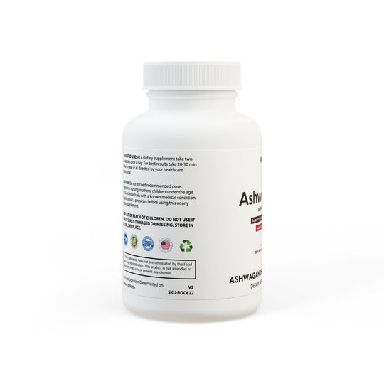 Ashwagandha with Black Pepper Supplement (60 capsules)