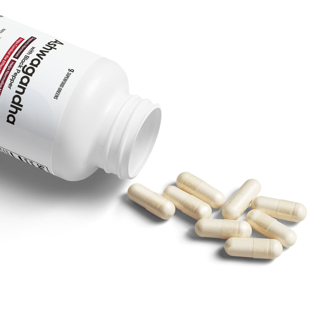 Ashwagandha with Black Pepper Supplement (60 capsules)