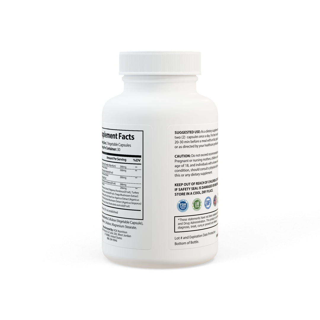 Mushroom Immune Booster (60 Capsules)